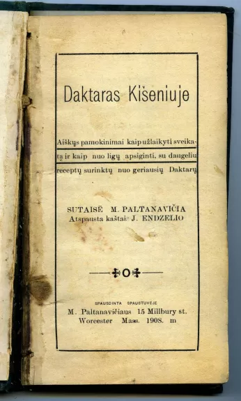 Daktaras kišeniuje