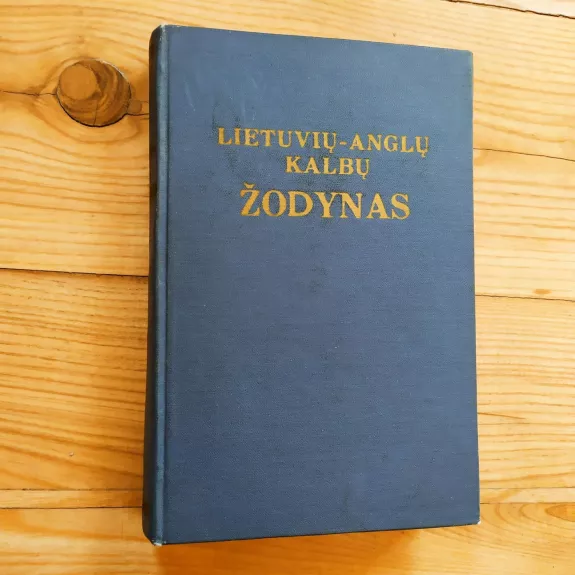 Lietuvių-anglų kalbų žodynas