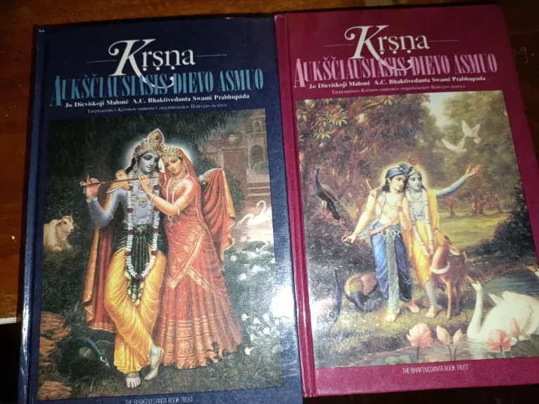 Krsna auksciausiasis Dievo asmuo 2 tomai
