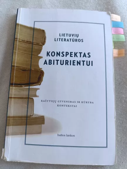 Lietuvių literatūros konspektas abiturientui