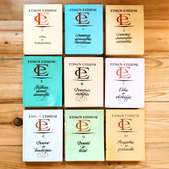 ETIKOS ETIUDAI (1-10 tomai)