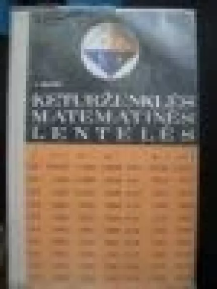 Keturženklės matematinės lentelės - V. Bradis, knyga