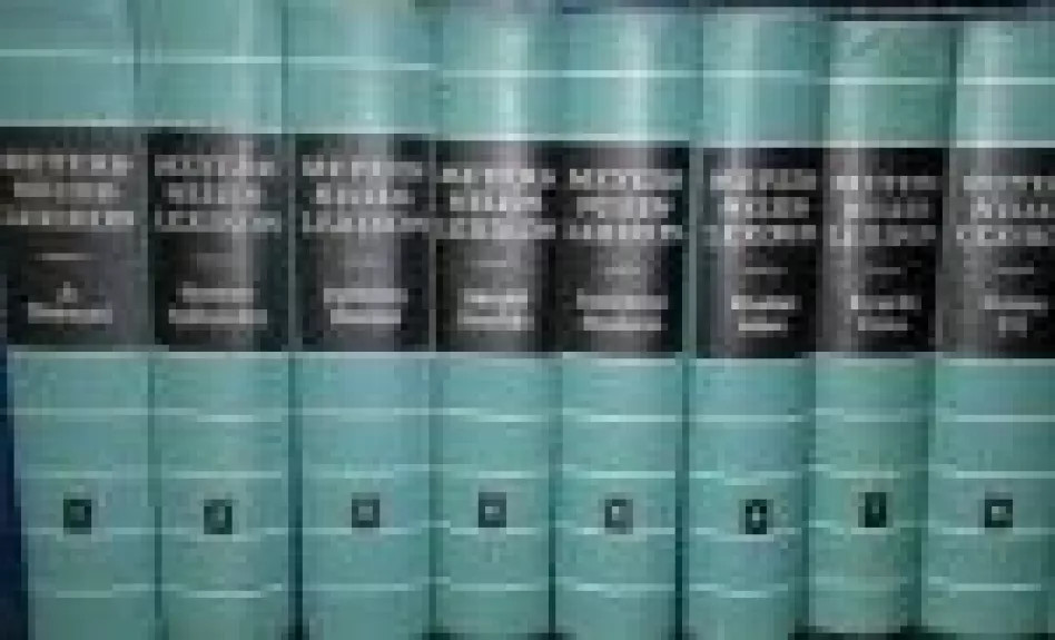 Meyers neues Lexikon von 1-8