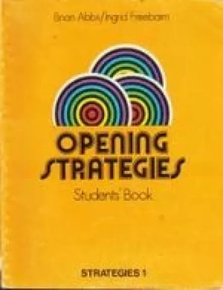 Opening strategies. Student's book.