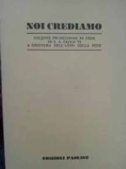 Noi Crediamo