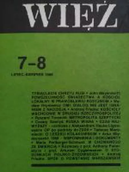 Wiez 7-8 - Autorių Kolektyvas, knyga