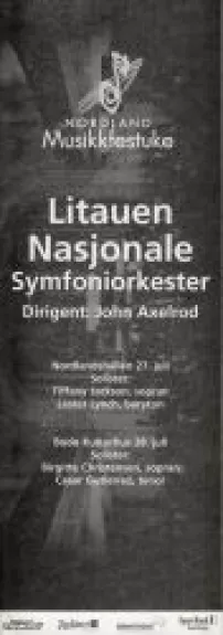 Litauen Nasjonale Symfoniorkester - Autorių Kolektyvas, knyga