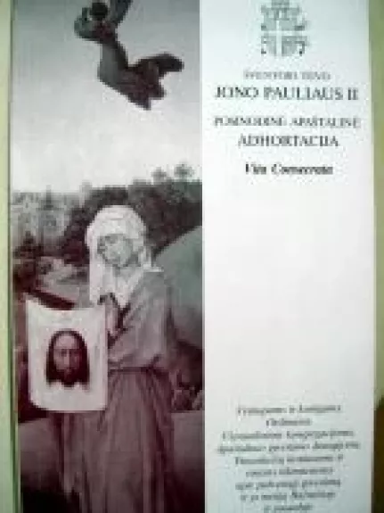 Šventojo Tėvo Jono Pauliaus II posinodinė apaštalinė adhortacija Vita Consecrata - Audrys Bačkis, knyga