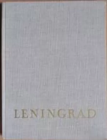 Leningrad - Erwin Bekier, knyga