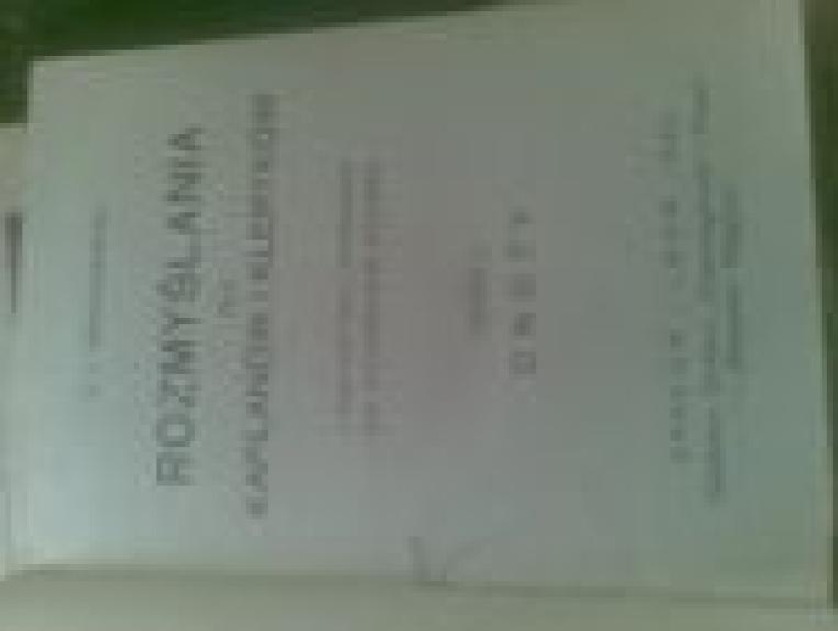 Rozmyslania dla Kaplanow i klerykow