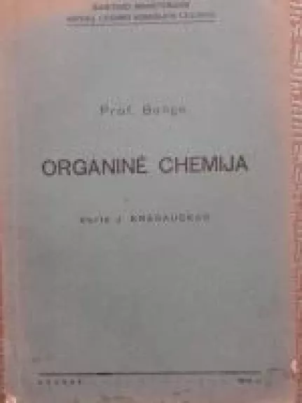 Organinė chemija