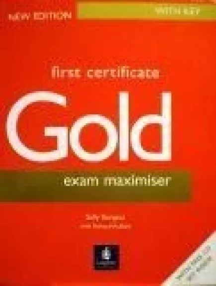First Certificate Gold Exam Maximiser - Sally Burgess, knyga