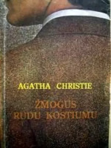 Žmogus rudu kostiumu - Agatha Christie, knyga