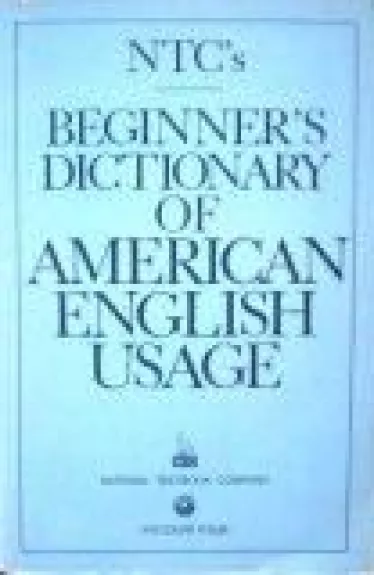 Beginner's dictionary of american english usage