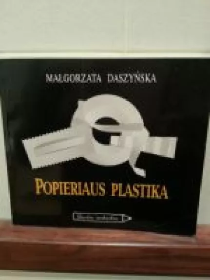 Popieriaus plastika - M. Daszynska, knyga