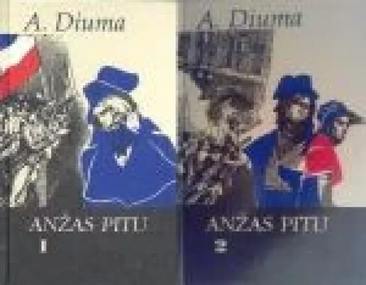 Anžas Pitu (2 tomai) - Aleksandras Diuma, knyga