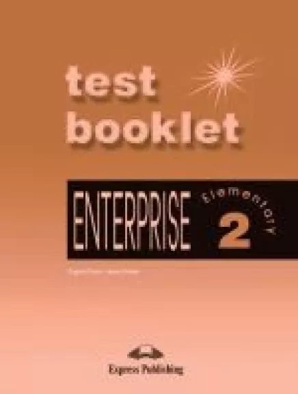 Enterprise 2. Test Booklet - Virginia Evans, Jenny  Dooley, knyga