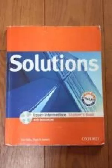 Solutions Upper-Intermediate, Student's Book