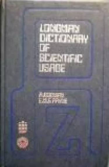 Longman dicyionary of scientific usage