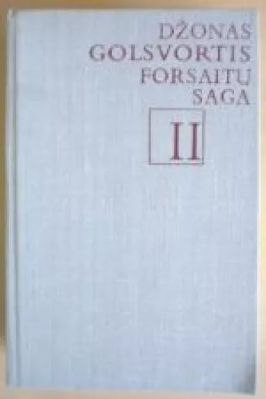 Forsaitų saga (II tomas) - Džonas Golsvortis, knyga