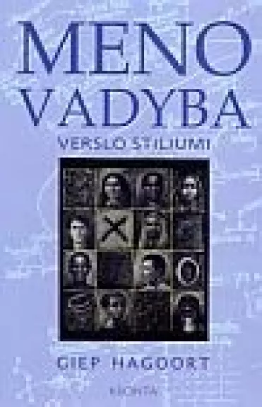 Meno vadyba verslo stiliumi - Giep Hagoort, knyga