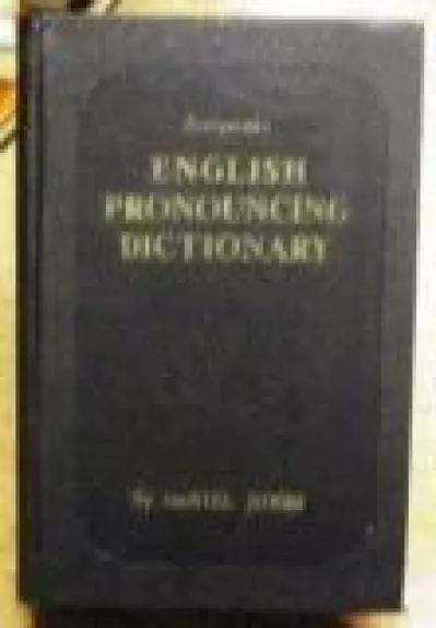 English pronouncing dictionary