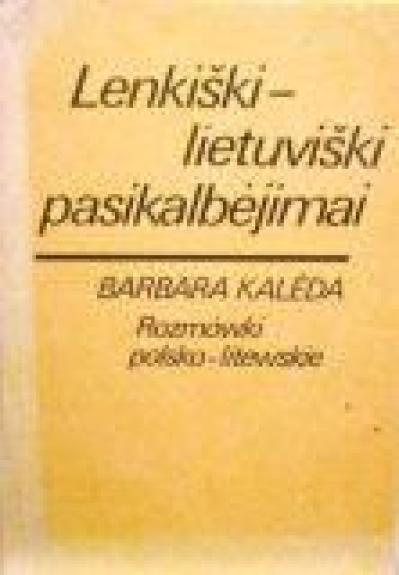 Lenkiški-lietuviški pasikalbėjimai