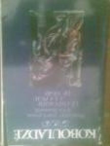 Iliustrations poir le poeme de Ch. Roustaveli