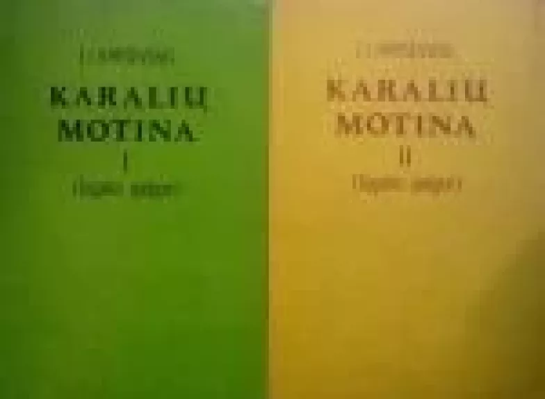 Karalių motina (2 tomai)