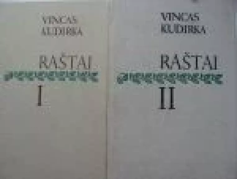 Raštai (2 tomai)