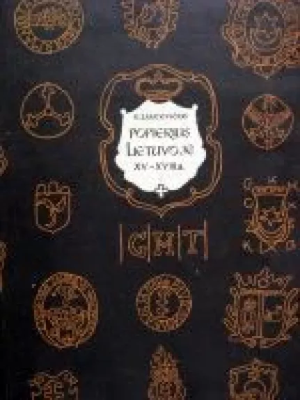 Popierius Lietuvoje XV-XVIII - E. Laucevičius, knyga