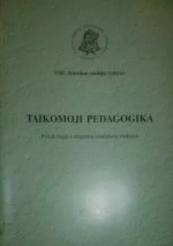 Taikomoji pedagogika - Giedra Linkaitytė, knyga