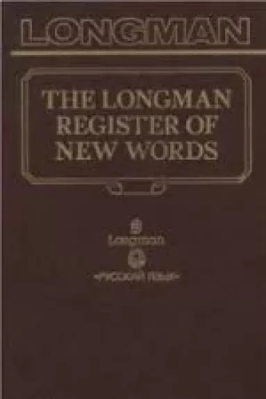 Register of New Words - Autorių Kolektyvas, knyga