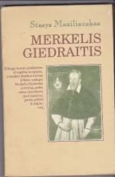 Merkelis Giedraitis - Stasys Maziliauskas, knyga
