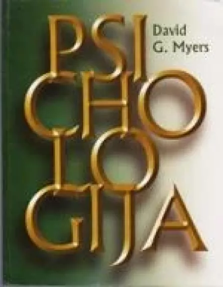 Psichologija - David G. Myers, knyga