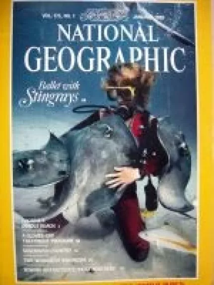 National Geographic, 1989 m., Nr. 1 - National Geographic , knyga