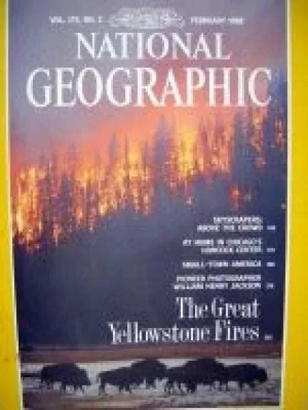 National Geographic, 1989 m., Nr. 2 - National Geographic , knyga