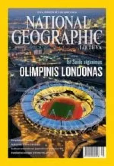 National Geographic Lietuva, 2012 m., Nr. 8 - National Geographic , knyga