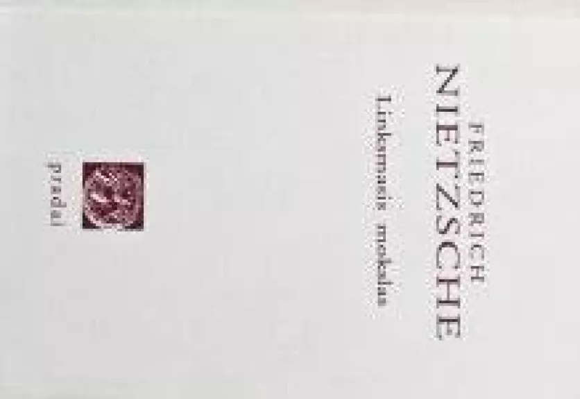 Linksmasis mokslas - Friedrich Nietzsche, knyga