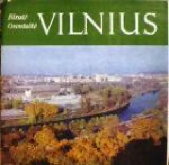 Vilnius - B. Orentaitė, knyga