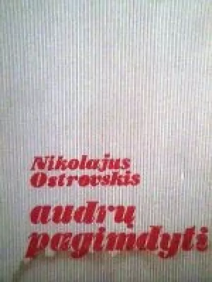 Audrų pagimdyti - Nikolajus Ostrovskis, knyga