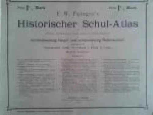Historischer Schul-Atlas - F.W. Putzger, knyga