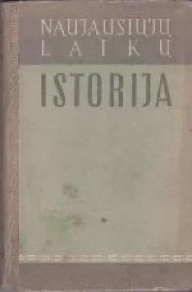 Naujausiųjų laikų istorija