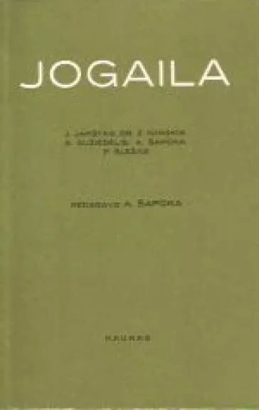 Jogaila - Adolfas Šapoka, knyga