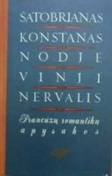 Prancūzų romantikų apysakos