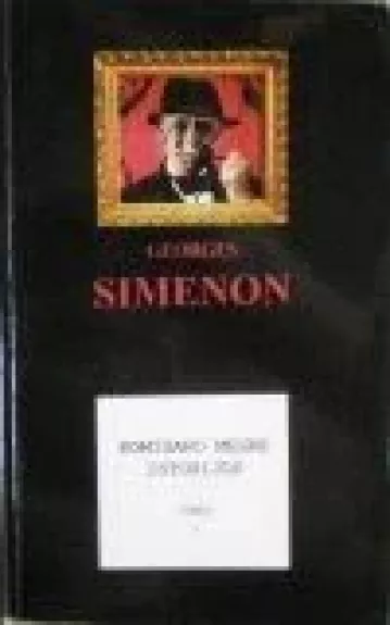 Komisaro Megrė istorijos (I tomas) - Georges Simenon, knyga