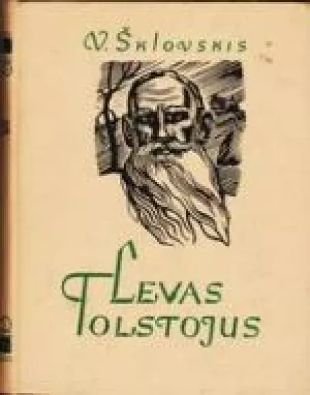 Levas Tolstojus - V. Šklovskis, knyga