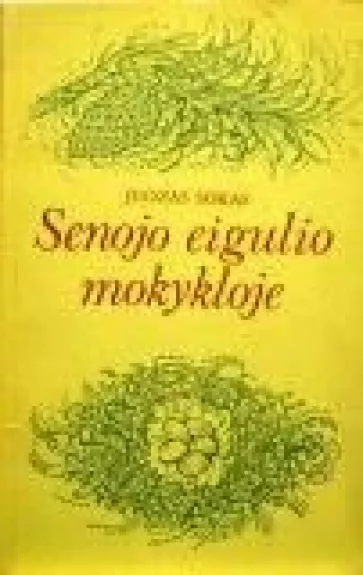 Senojo eigulio mokykloje - Juozas Sokas, knyga