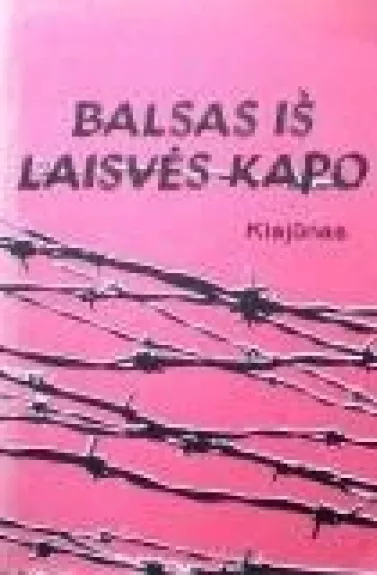 Balsas iš laisvės kapo