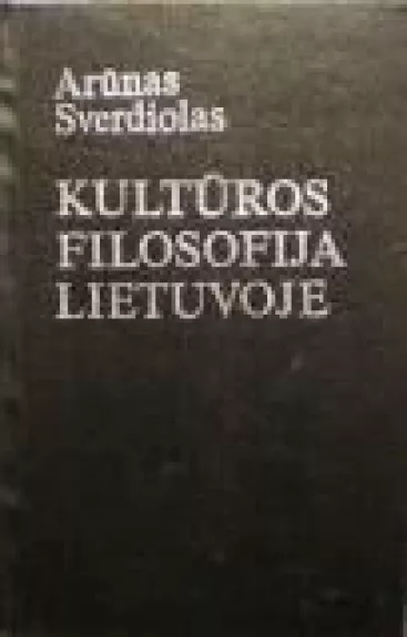 Kultūros filosofija Lietuvoje